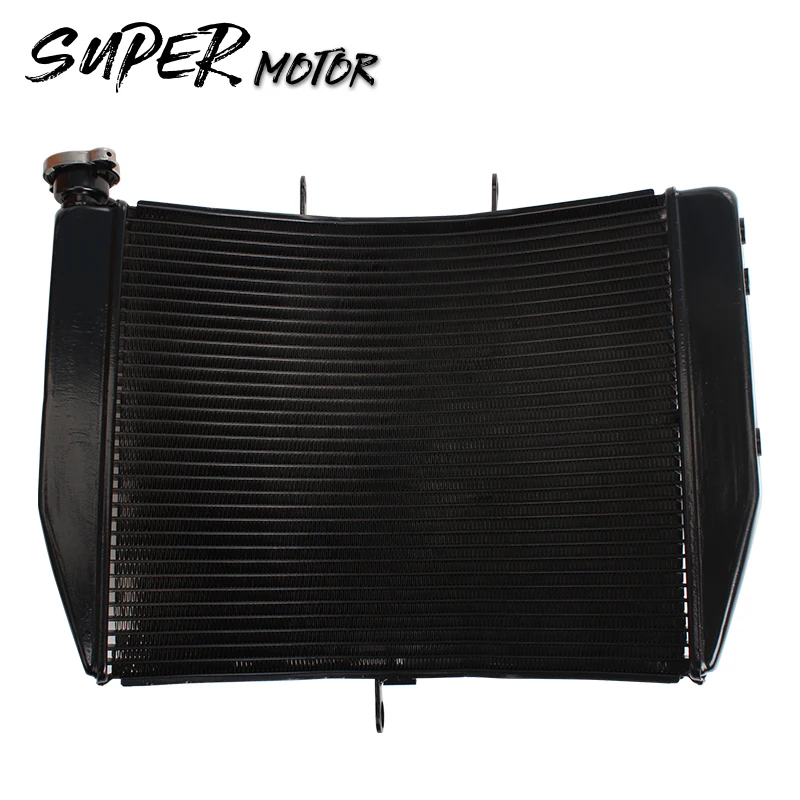 Радиатор для мотоцикла алюминиевый охладитель бак охлаждающей воды Kawasaki ZX-6R ZX6R 636