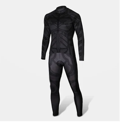 not BIB pant Супер героя "Железный человек" Superman Spiderman Batman Велосипеды Джерси Мужчины с коротким/длинные Велосипеды одежда богемный комплект, roupa ciclismo Велосипеды одежда - Цвет: not BIB pant