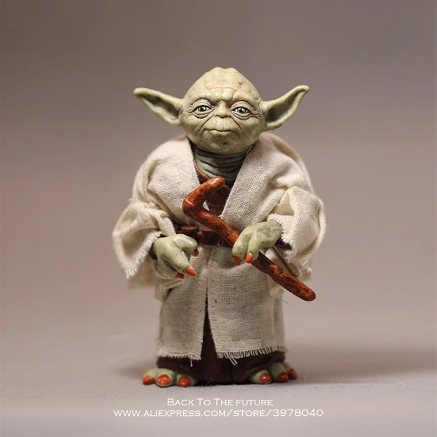 

Disney Star Wars 12cm Toy Master Yoda Darth PVC Action Figure Anime Figures Collection Dolls mini Toy model for children gift