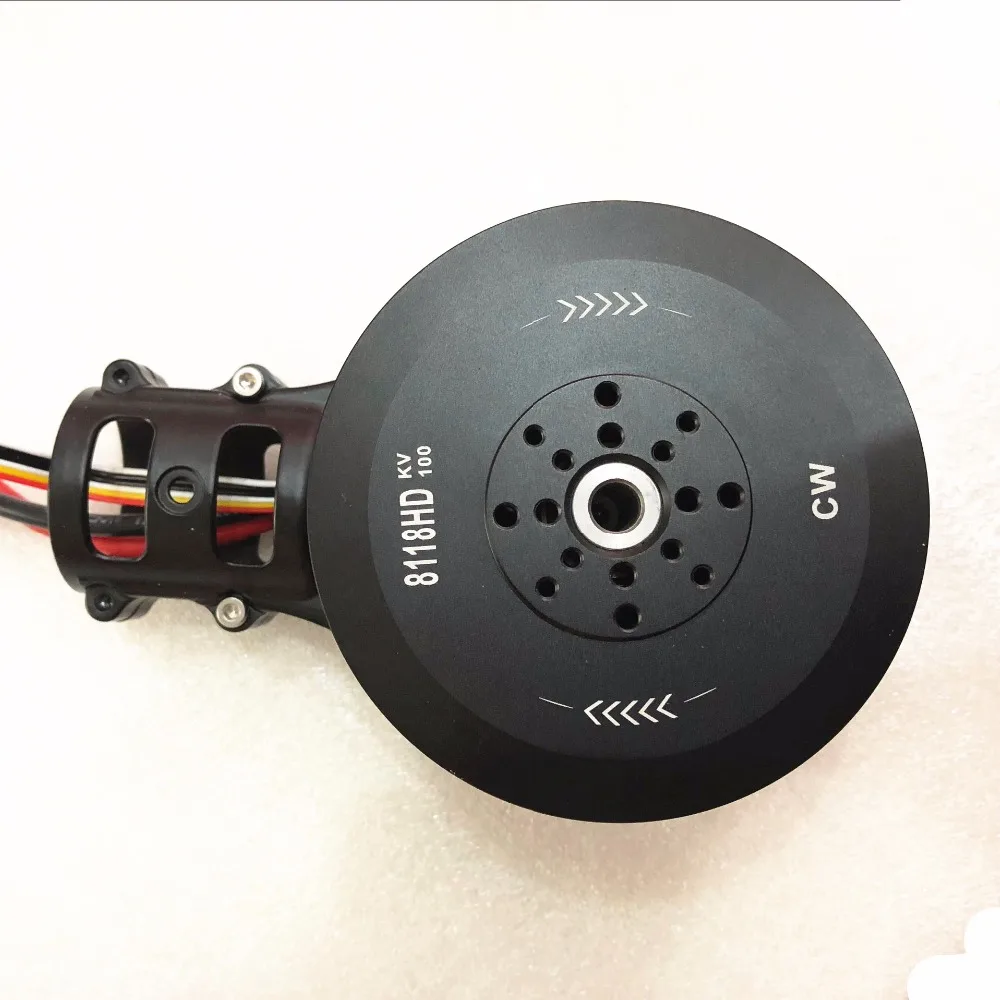 8118HD 100KV бесщеточный двигатель с креплением двигателя и FOC ESC складной пропеллер
