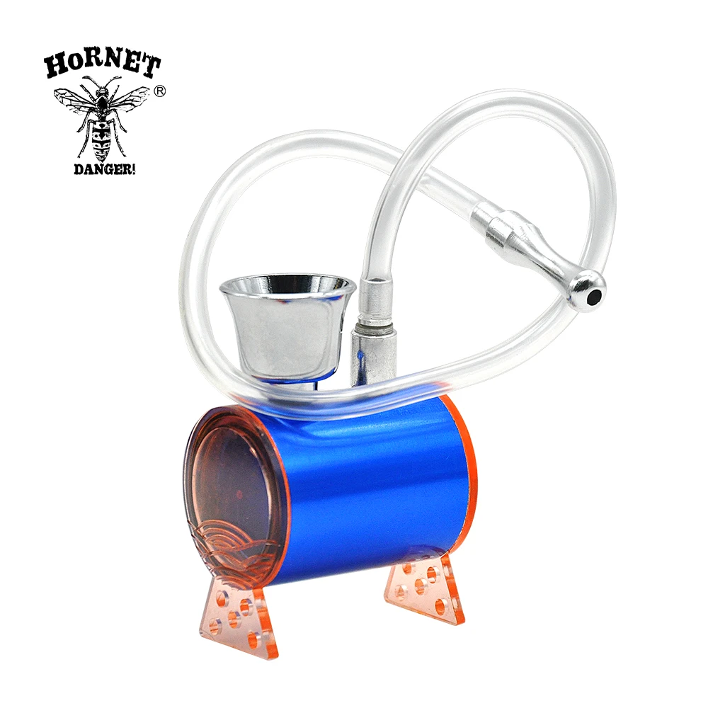 HORNET курительная трубка Творческий Алюминий и акрил кальянокурения