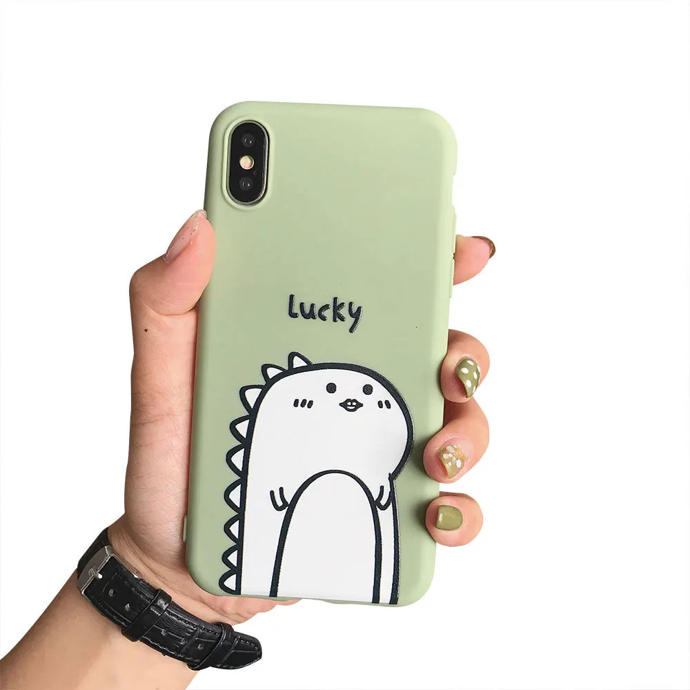 KISSCASE Cute Cartoon Case For OPPO R15 Pro R11 Dustproof TPU Soft Phone for R9S Plus R11S Back Cover |