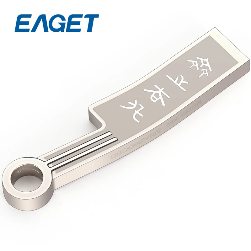 EAGET K60 USB 3.0 Флэш-Накопители 32 Г Высокоскоростной Мода Нож Древние Монеты Металл