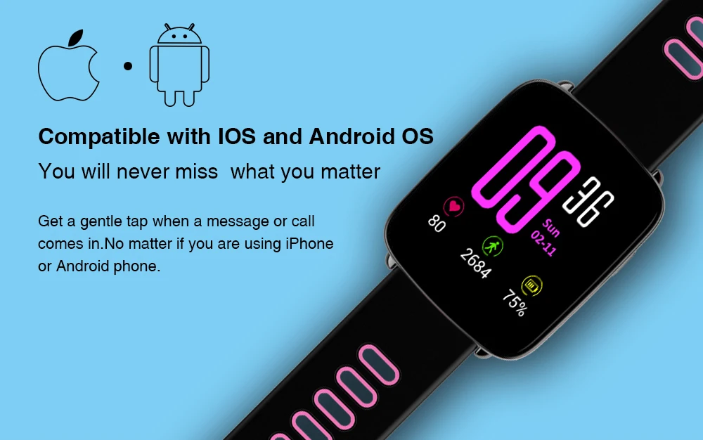 GV68 Smartwatch IP68 Водонепроницаемый Bluetooth 4,0 IOS и Android совместимый Heart Rate Monitor пульт дистанционного управления Камера шагомер gps часы Для женщин