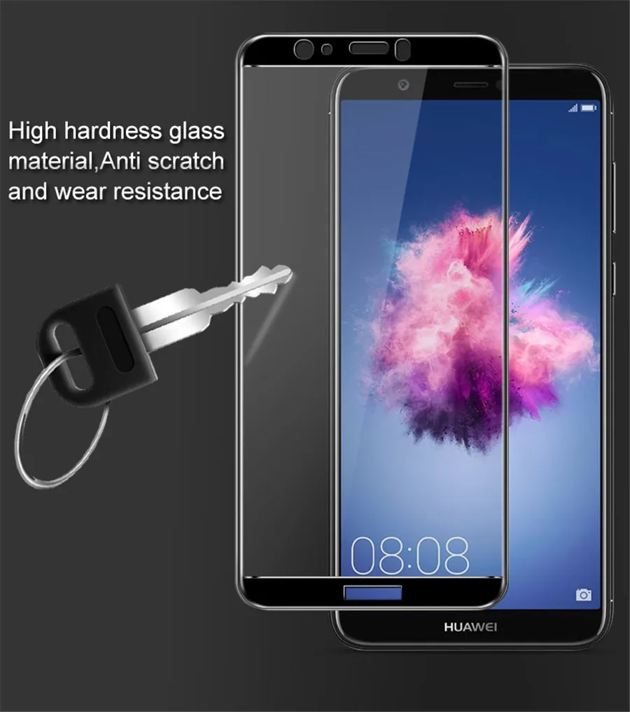 Imak Оригинальное полное покрытие закаленное стекло для Huawei P Smart 5 65 &quotпремиум