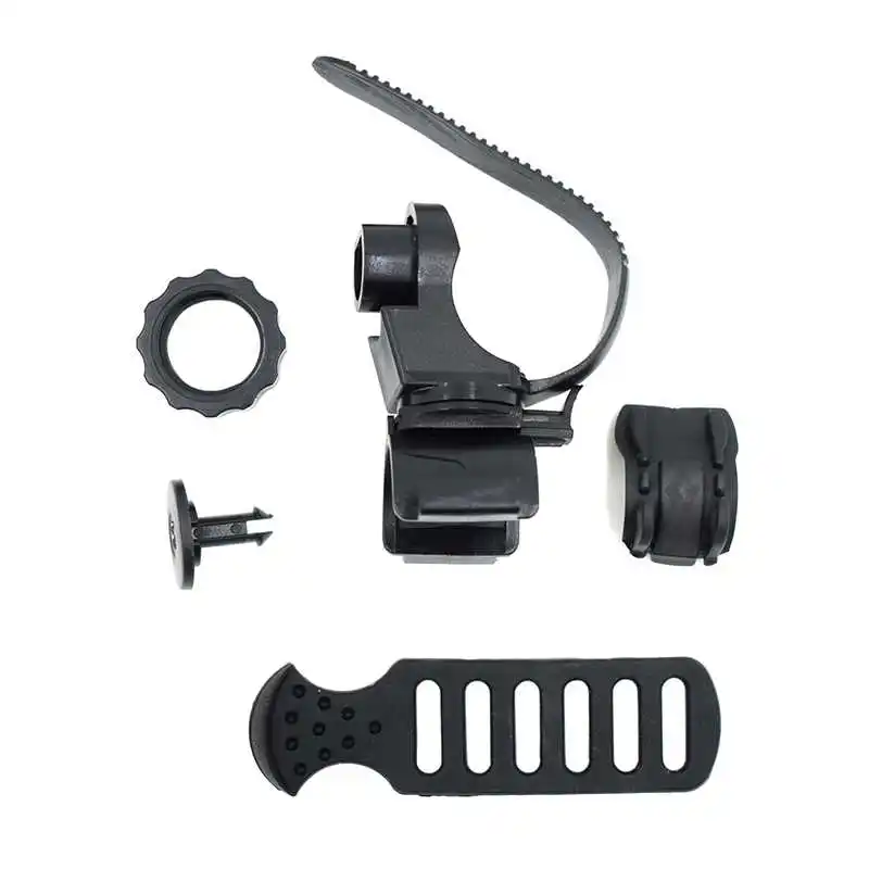 WasaFire Portable Bicycle Flashlight Stand Holder 360 Degree Rotation LED Torch Clamp Clip Mount Bracket | Лампы и освещение
