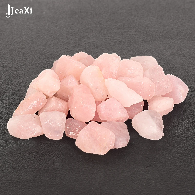 50 г сырой камень роза кварц нестандартный натуральный и розовый минерал для