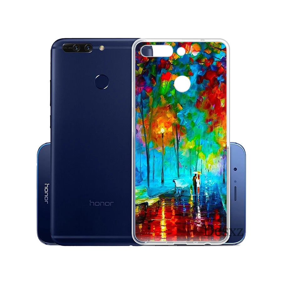 Gerleek Цветной картина маслом phoen чехол для Huawei Mate 10 20 Lite рro Y9 Y7 Y5 II Y6 премьер Nova 2i 3 3i в