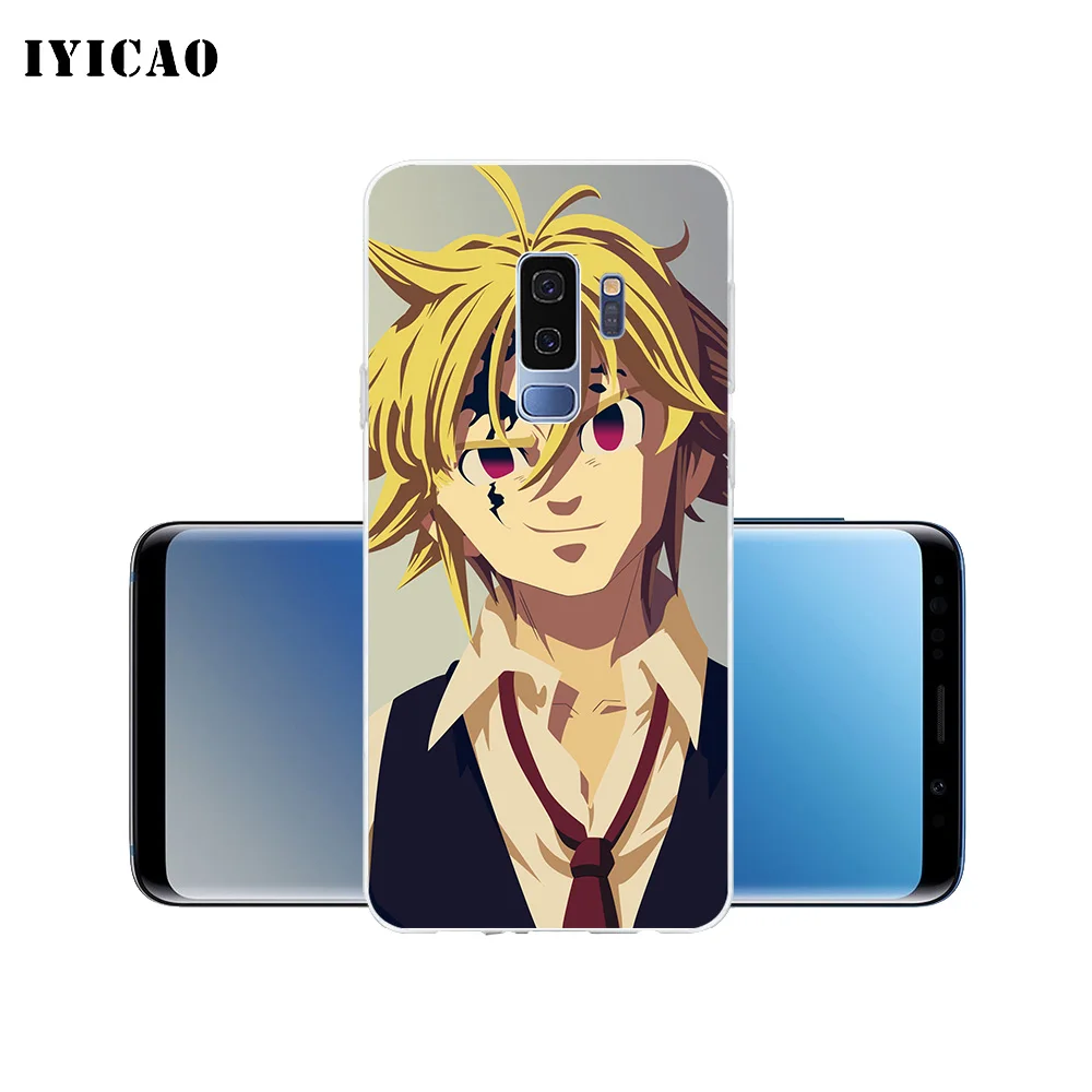 Мягкий силиконовый чехол IYICAO The Seven Deadly Sins для Samsung Galaxy S10e S10 S9 S8 Plus S7 Edge