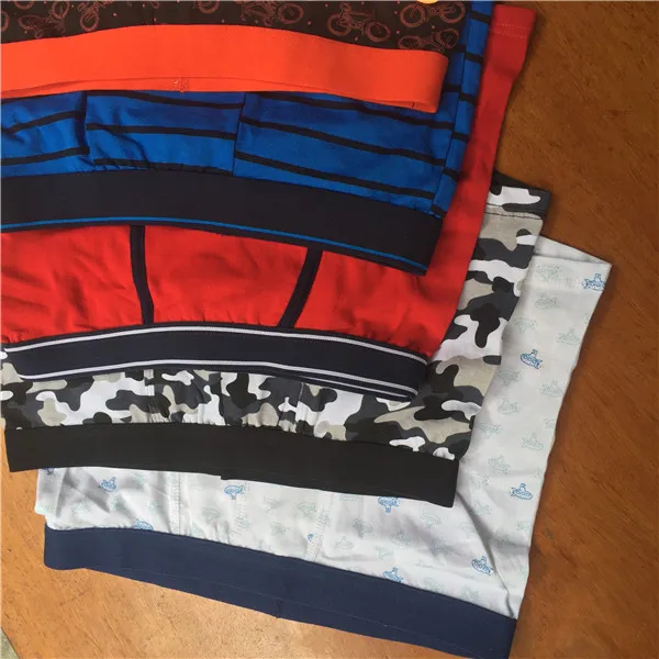 Боксеры для мальчиков 12 шт./лот смешанный дизайн нижнее белье размеры От 2 до 16 лет