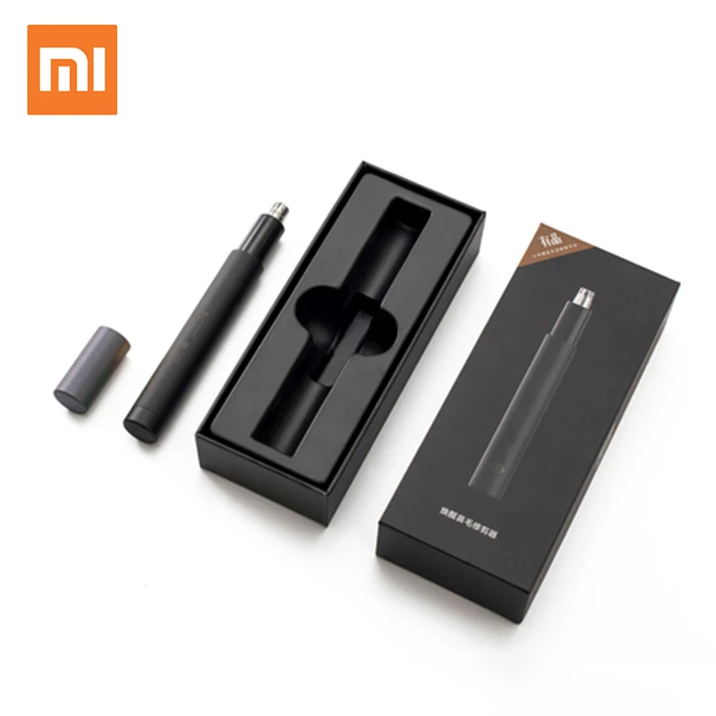 Xiaomi mi Электрический триммер для волос в носу HN1 острые лезвия мытья тела