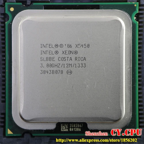INTEL XEON X5450 3 0 GHz/12 M/1333 Mhz/cpu равный LGA775 Core 2 Quad Q9650 cpu работает на материнской плате без