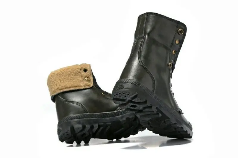 PALLADIUM Pampa Hi Lea M; женские кроссовки на молнии; коллекция года; ботинки-солдатики; кожаные ботильоны; сезон весна-осень; обувь на шнуровке с квадратным носком