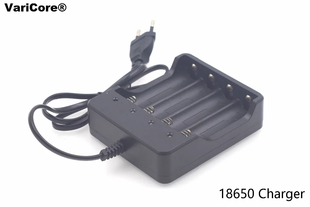 4 шт. Новый аккумулятор для Samsung 18650 3 7 V 2600 mAh литий-ионный фонарик Whit PCB + зарядное