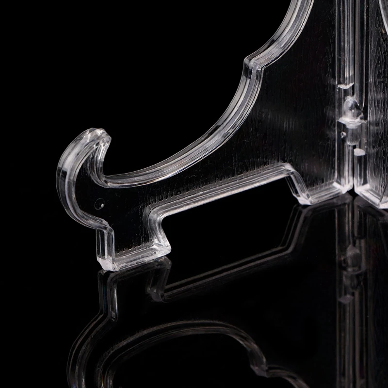 Пластиковый Дисплей мольберт подставка тарелка миска Фото Рамка держатель для