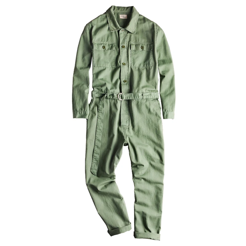 2019 новый европейский и американский простой ретро Рабочий Комбинезон уличная