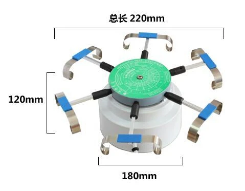 

110V Automic-Test Cyclotest Watch Tester Machine--Watch Winders for Six Watches at One Time