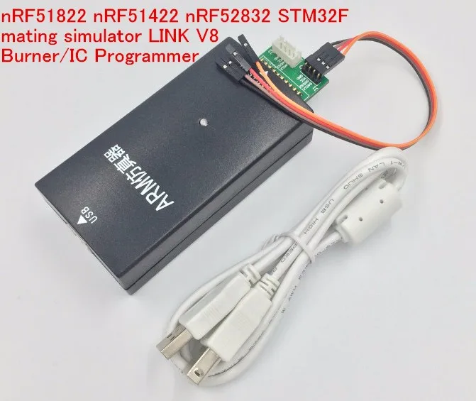 

Free Ship Emulator/nRF51822 nRF51422 nRF52832 STM32F mating simulator for LINK V8 Burner/IC Programmer Bluetooth SOC Demo board