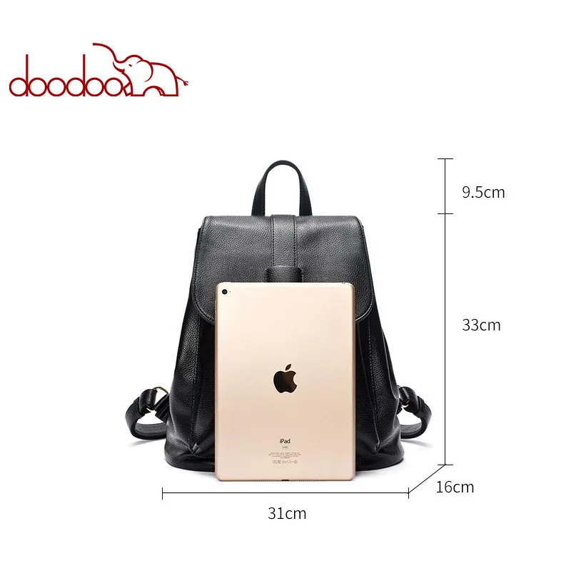 Рюкзак DOODOO Женский из искусственной кожи|fashion leather backpack|leather backpackleather fashion backpack |