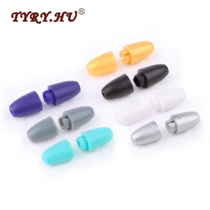 Пластиковые застежки TYRY.HU из бисера с застежкой, для ожерелья, цепочки для соски, 50-100 пар, браслет с омаром застежек