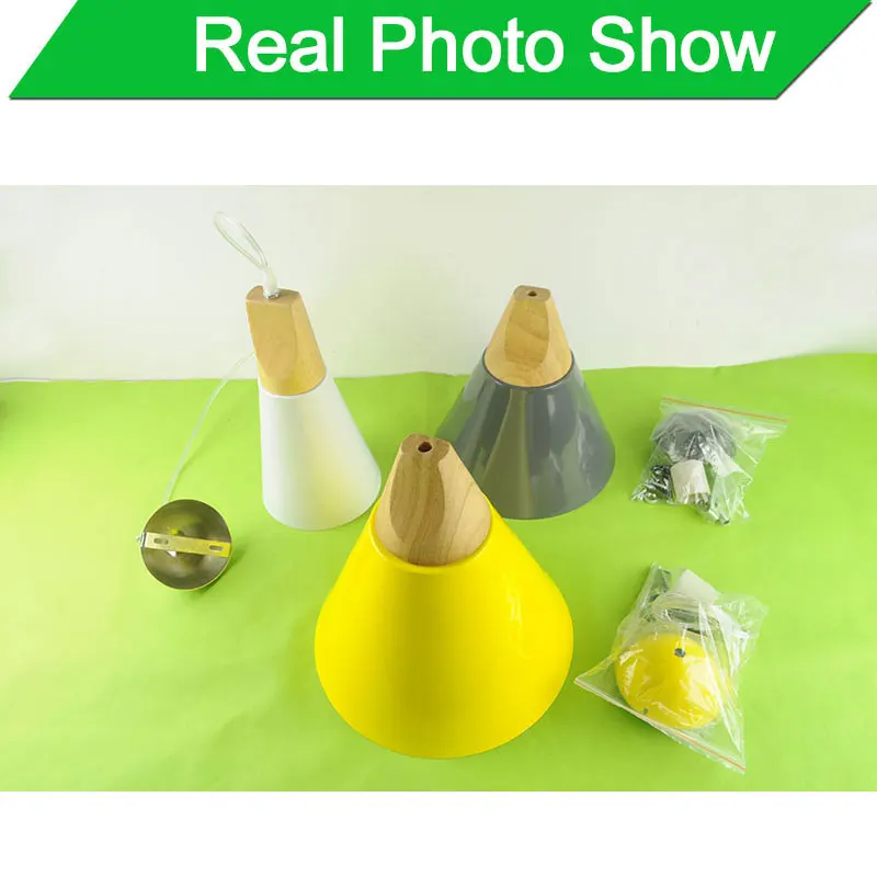 Современные подвесные светильники Lamparas Светодиодная лампа Цветной алюминиевый