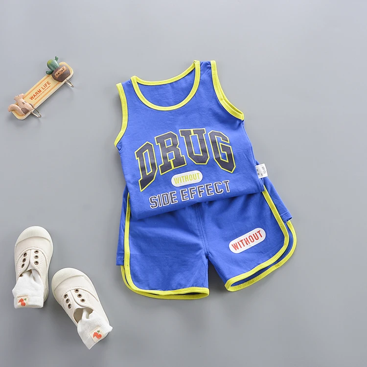 

Baby Boy Clothes Sets Vest and Shorts Two Piece Clothing Sets for Boy
