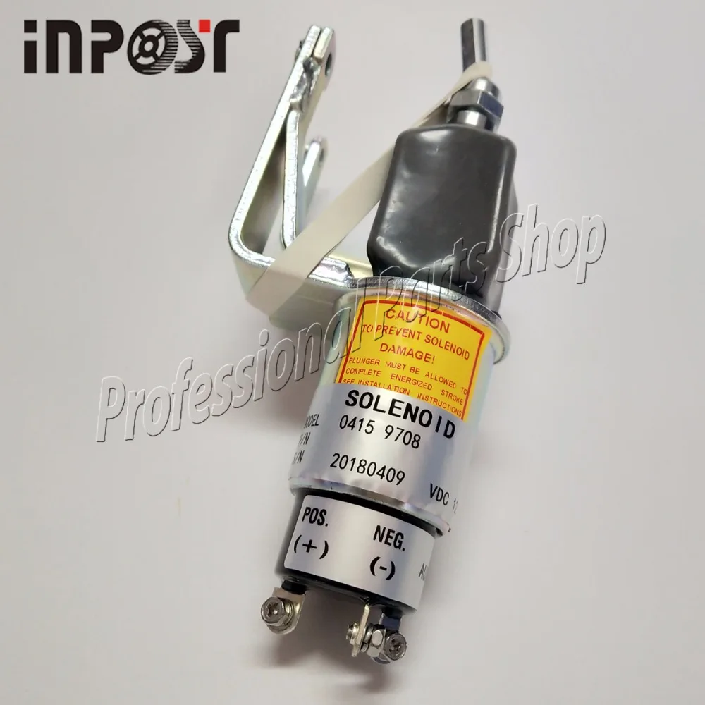 Стоп соленоид 0415 9708/0415 9708 12V для двигателя Deutz BF4L913 F4L913 BF6L913 BF6L913C F6L913 F3L912 F3L912GEN