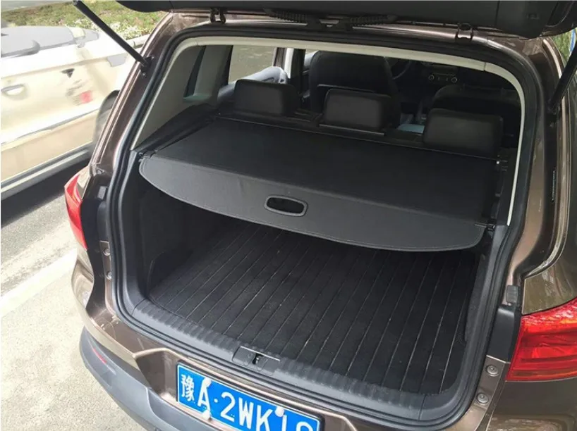 

For Volkswagen VW Tiguan 2010-2018 Rear Trunk Cargo Cover Security Shield Screen shade High Qualit Car Accessories