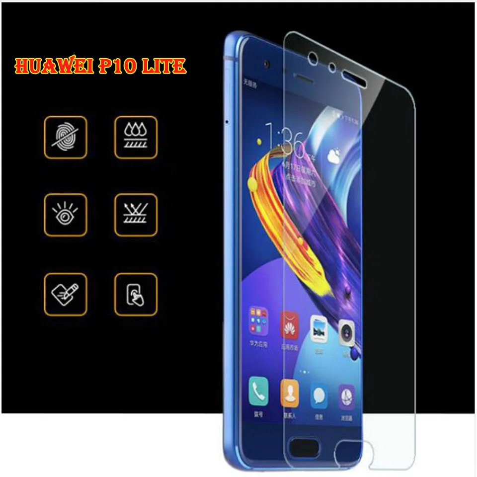 

2.5D Premium Tempered Glass For huawei p9 p8 p10 lite glass Screen Protector protective film For huawei p20 lite tempered glass