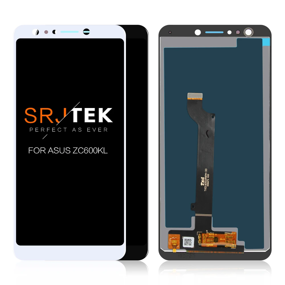 SRJTEK 6,0 ''ips дисплей для Asus ZenFone 5 Lite ZC600KL lcd сенсорный экран Для Zenfone 5Q lcd X017DA S630 lcd 2160*1080