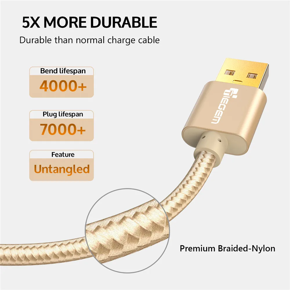 Tiegem Тип USB C кабель c 3.1 быстрой синхронизации и зарядный для Huawei P9 Коврики 9 HTC 10 LeEco 2