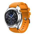 Ремешок Gear S3 22 мм, мягкий силиконовый сменный Браслет для спортивных мужских и женских часов Samsung Gear S3 Classic Galaxy Watch 46 мм