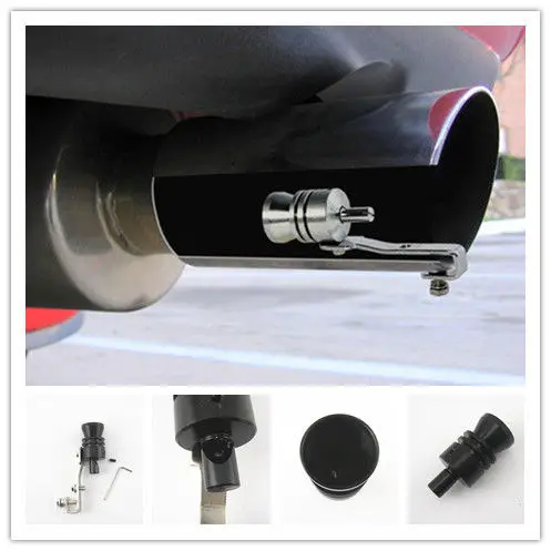 

Auto Exhaust Muffler Pipe Whistle Turbo Sound Simulator Whistler Kits Universal