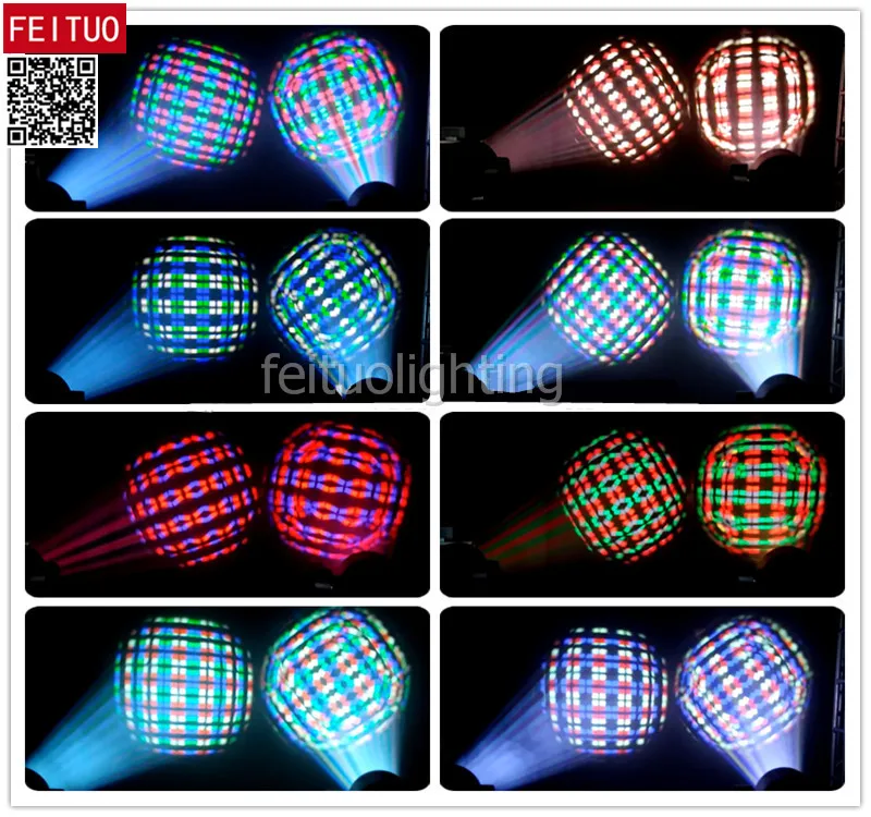 6 шт. новый халат Lyre луч пятно мыть зум 60 Вт Led движущаяся головка Rgbw Dmx сценический
