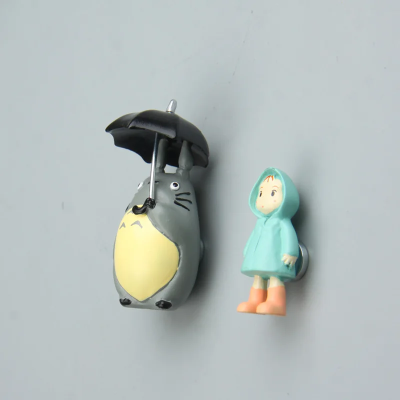 3D Милые магниты на холодильник Тоторо стикер сообщений забавные Девочки