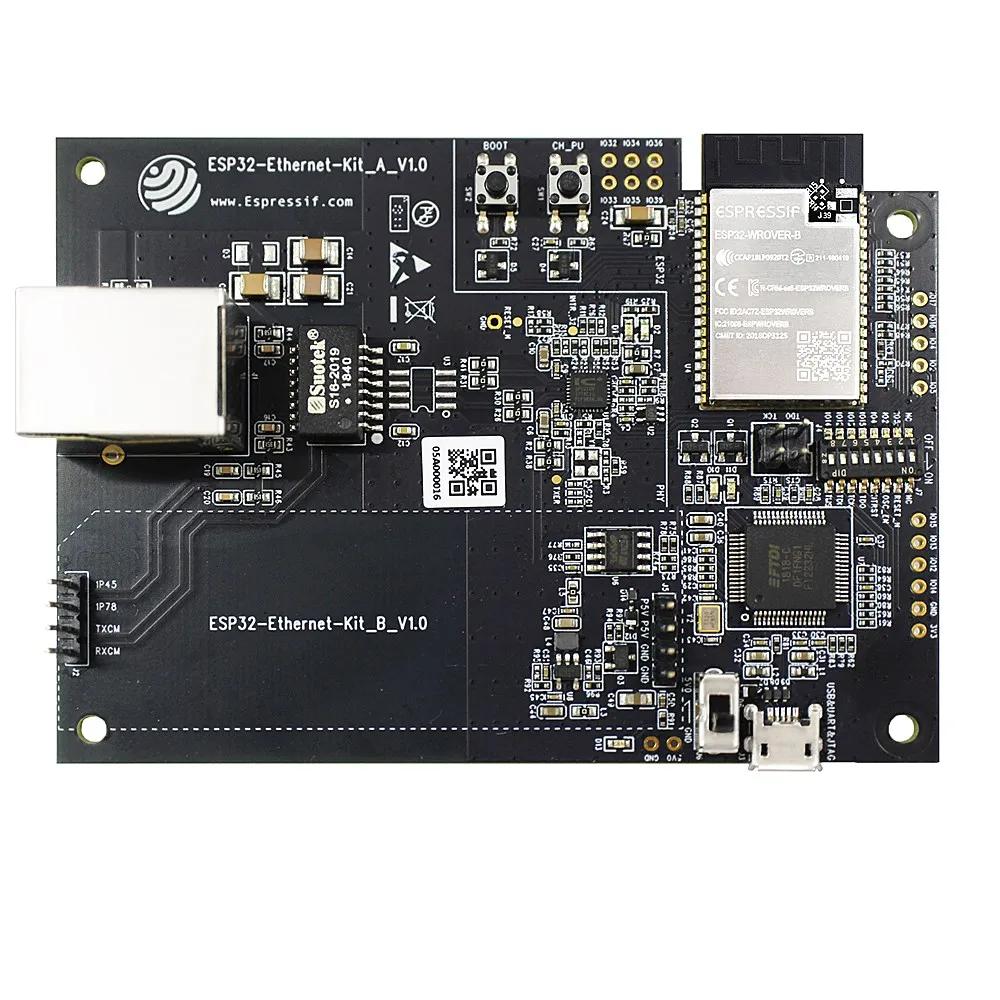 ESP32 Ethernet Kit к Wi Fi макетной плате PoE блок питания 802.11b/g/n JTAG|Модули для умного дома| |