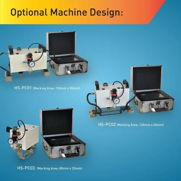 Портативная маркировочная машина CNC Dot Peen легкая в использовании