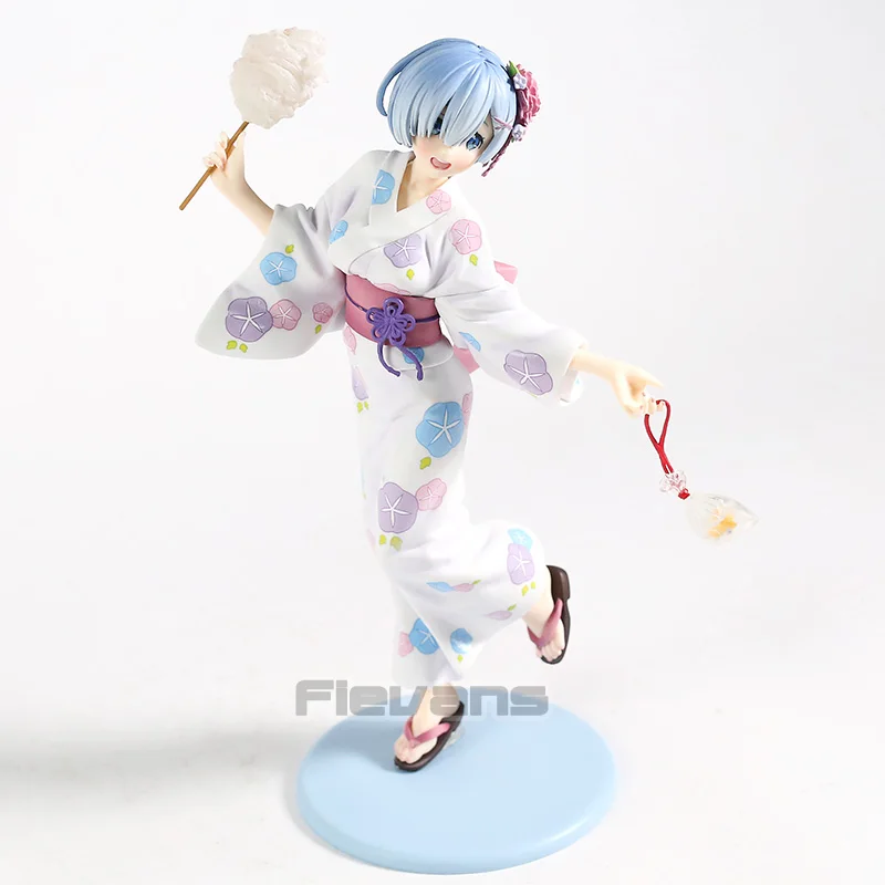 Re: жизнь в другом мире от zero Rem Yukata Ver. Коллекционная модель игрушки из ПВХ