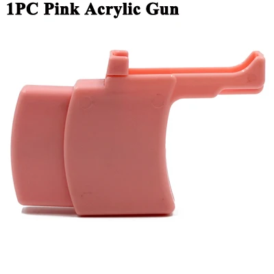 Pink Acrylic 1 комплект Профессиональные пирсинг инструменты для пистолета комплект безопасности стерлизованный ушной нос устройство серьги Инструмент для пирсинга высокое качество пирсинга инструмент - Окраска металла: Pink Acrylic