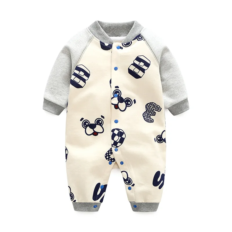 Детские теплые флисовые комбинезоны зимние комбинезоны CottonCostumes Одежда для новорожденных Осенняя зимняя верхняя одежда