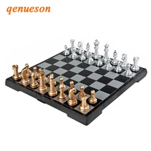 Высококачественные золотистые и Серебристые шахматные наборы 2
