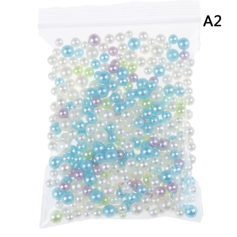 15g Fishbowl Beads Slime Supplies DIY Glitter Pearls Slime Filler Fluffy Decoration Color Gradient Slime Accessories - Цвет: 2