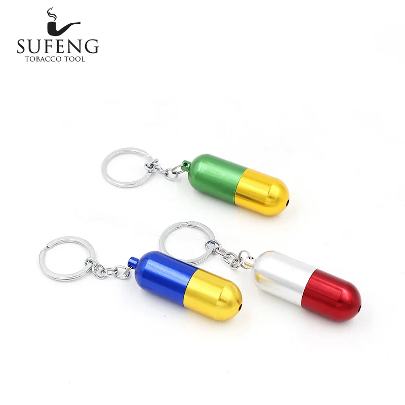 Новая Металлическая модная цветная табачная трубка многофункциональная