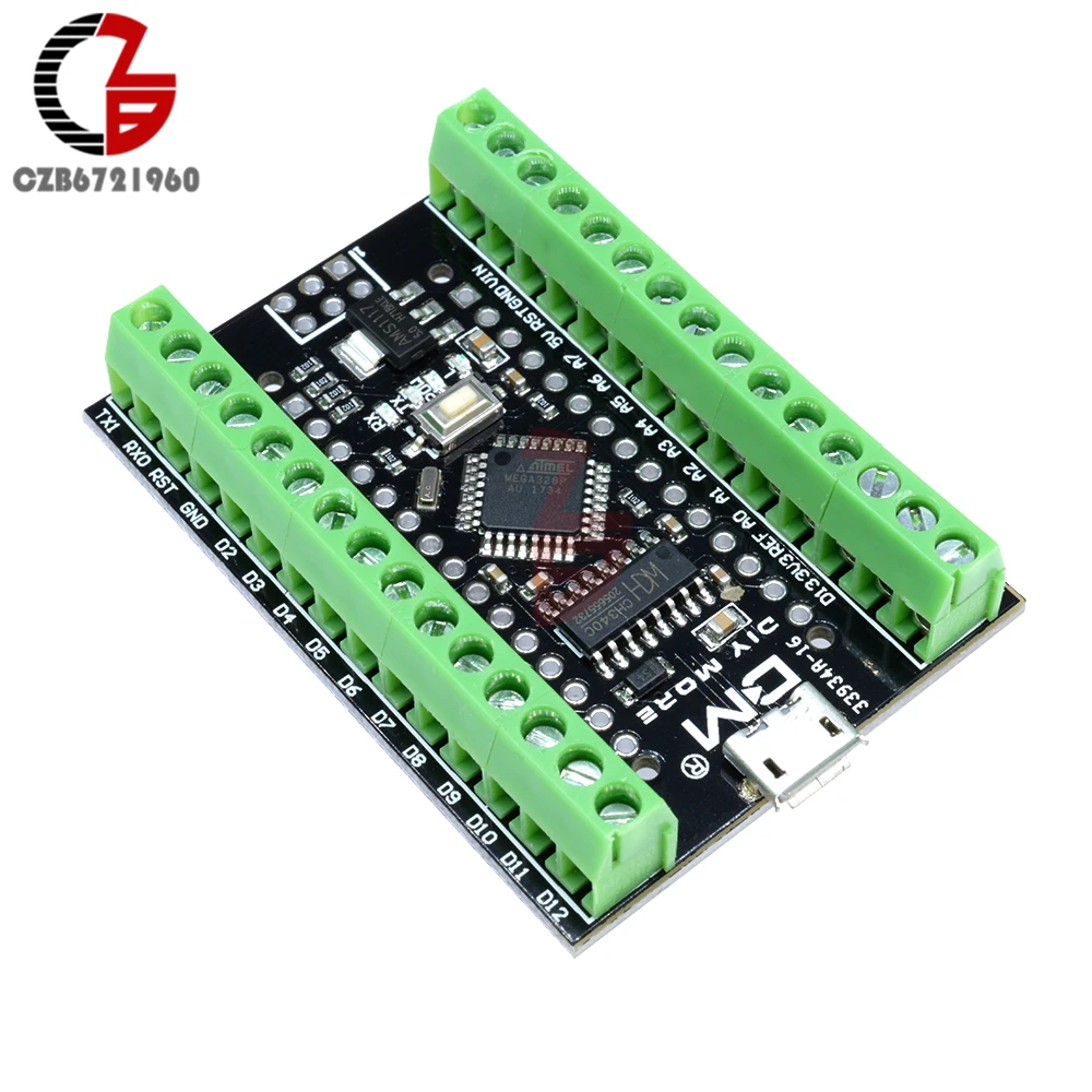 2 в 1 плата расширения Atmega328P CH340G CH340 Nano V3.0|Терминалы| |