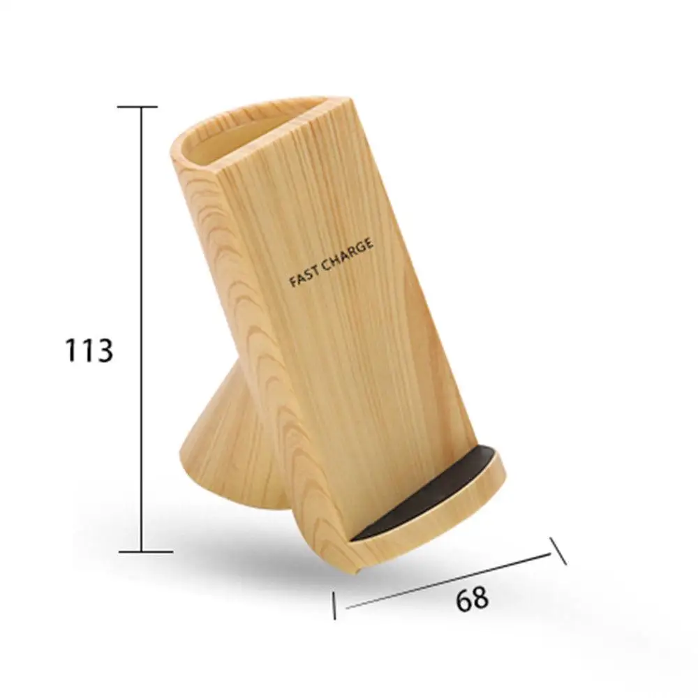 Универсальная деревянная текстура карандаш ваза ручка держатель + быстрая