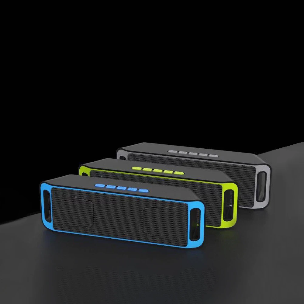 портативная колонка bluetooth беспроводной блютуз колонки сабвуфер портативный