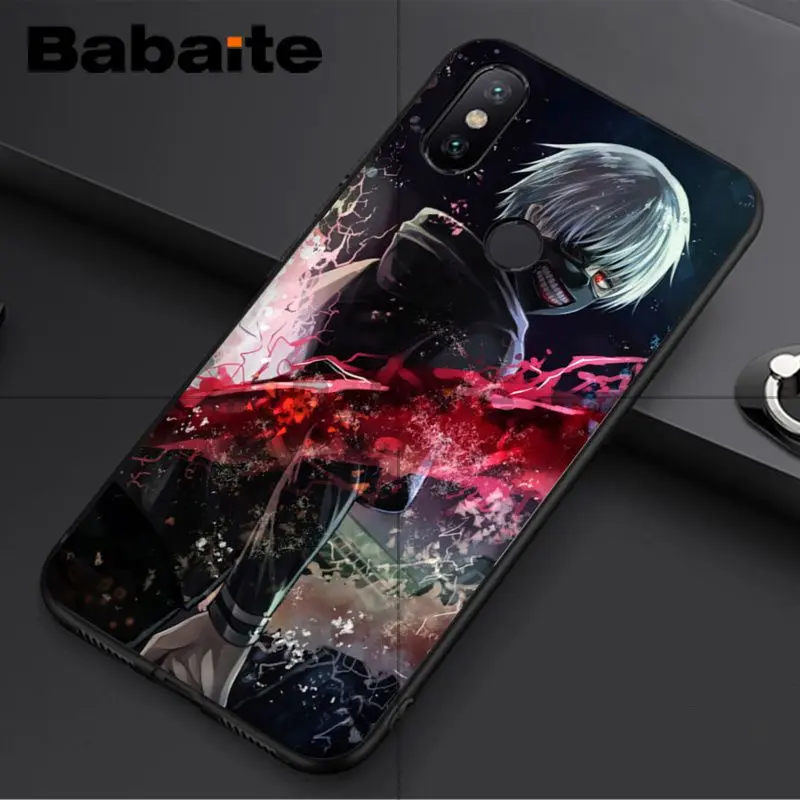 Babaite Аниме Tokyo Ghoul дужка узорчатый чехол для телефона Fundas redmi 5plus 5A 6pro 4X note5A note4x note6pro