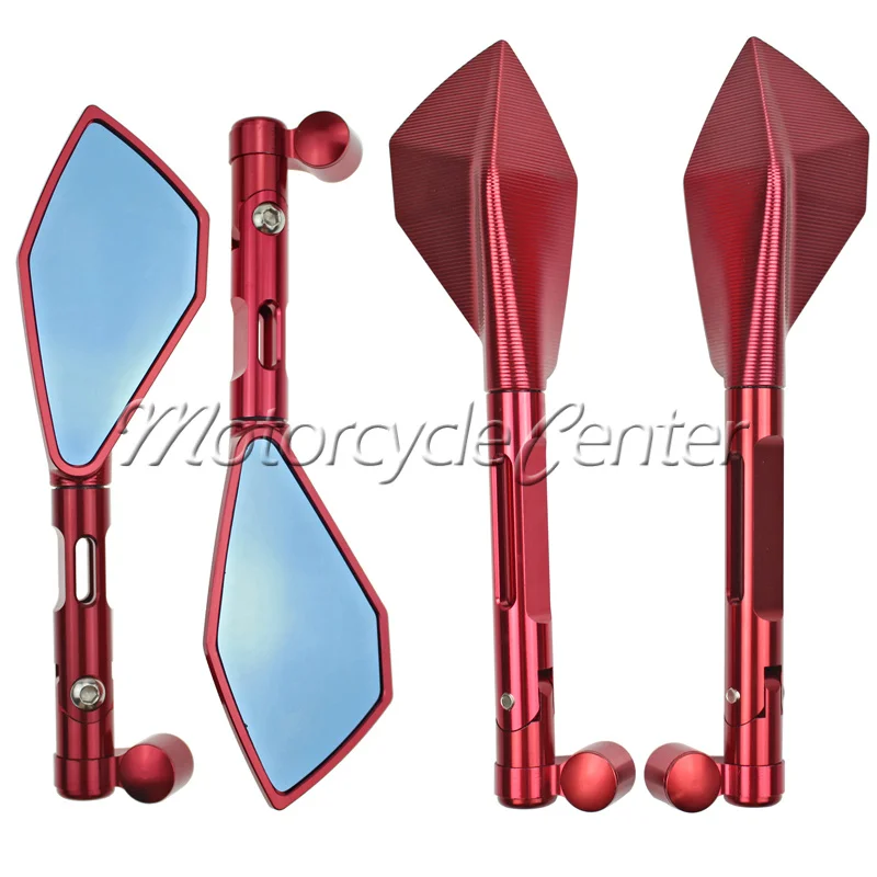 Универсальное длинное короткое алюминиевое боковое зеркало заднего вида для