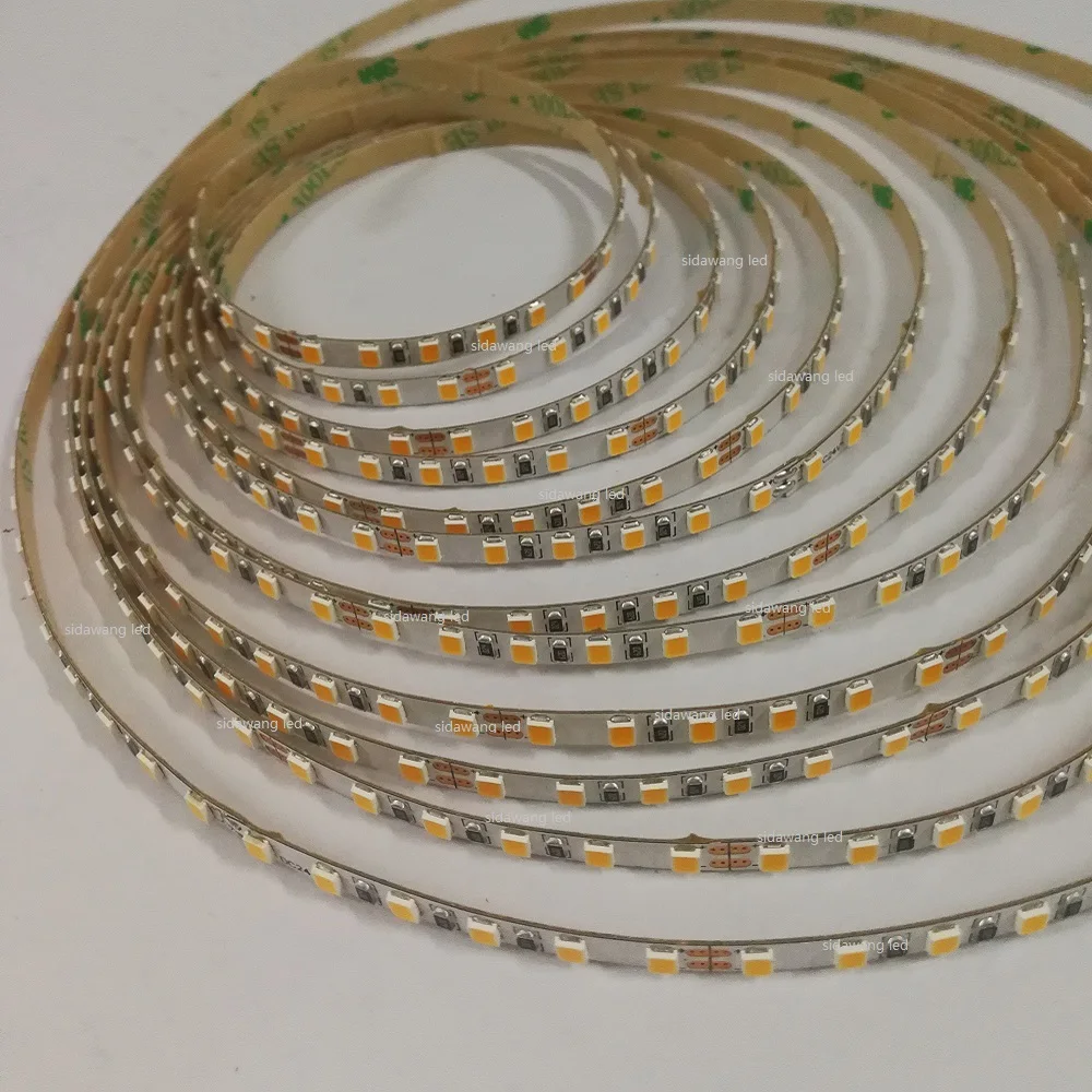 CRI&gt 90Ra 5 м DC24/12 В суперяркие 2835SMD LED (22-24lm/led) 2700-6500K 120 светодиодов/метр мм PCB