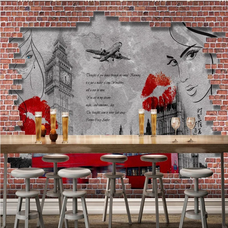 Прямая поставка Colomac пользовательских фото настенные Бумага ностальгические